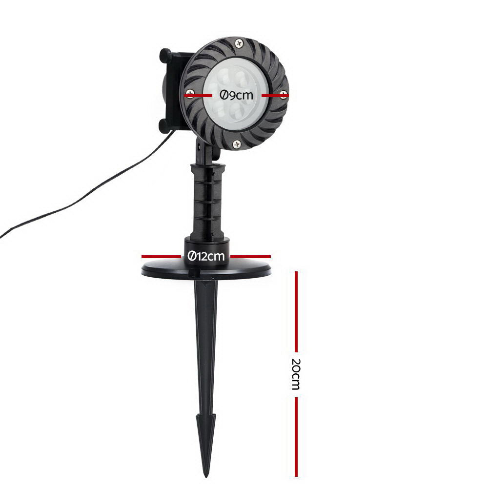 1X Projector Light Christmas Lights Laser Outdoor Decorations Jingle Jollys - ShopFrenzy