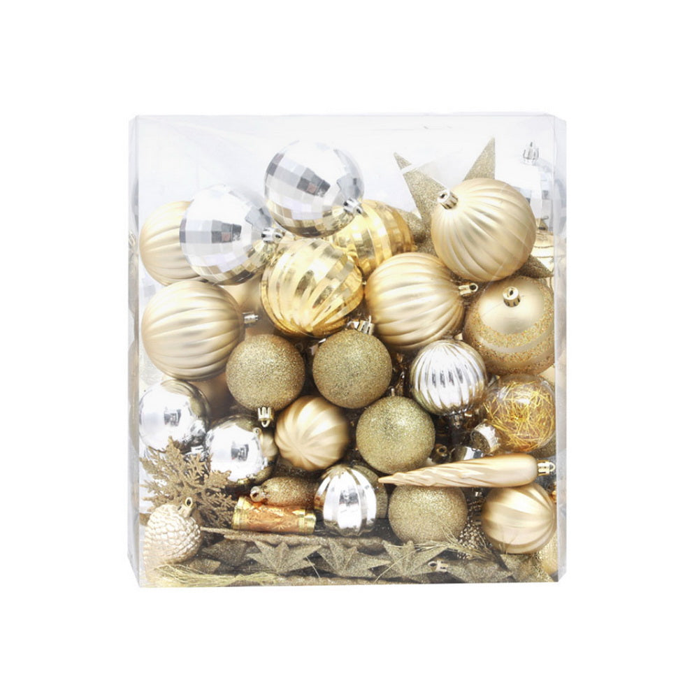 Jingle Jollys 125pcs Christmas Tree Decorations Set Baubles Ornaments Party - ShopFrenzy