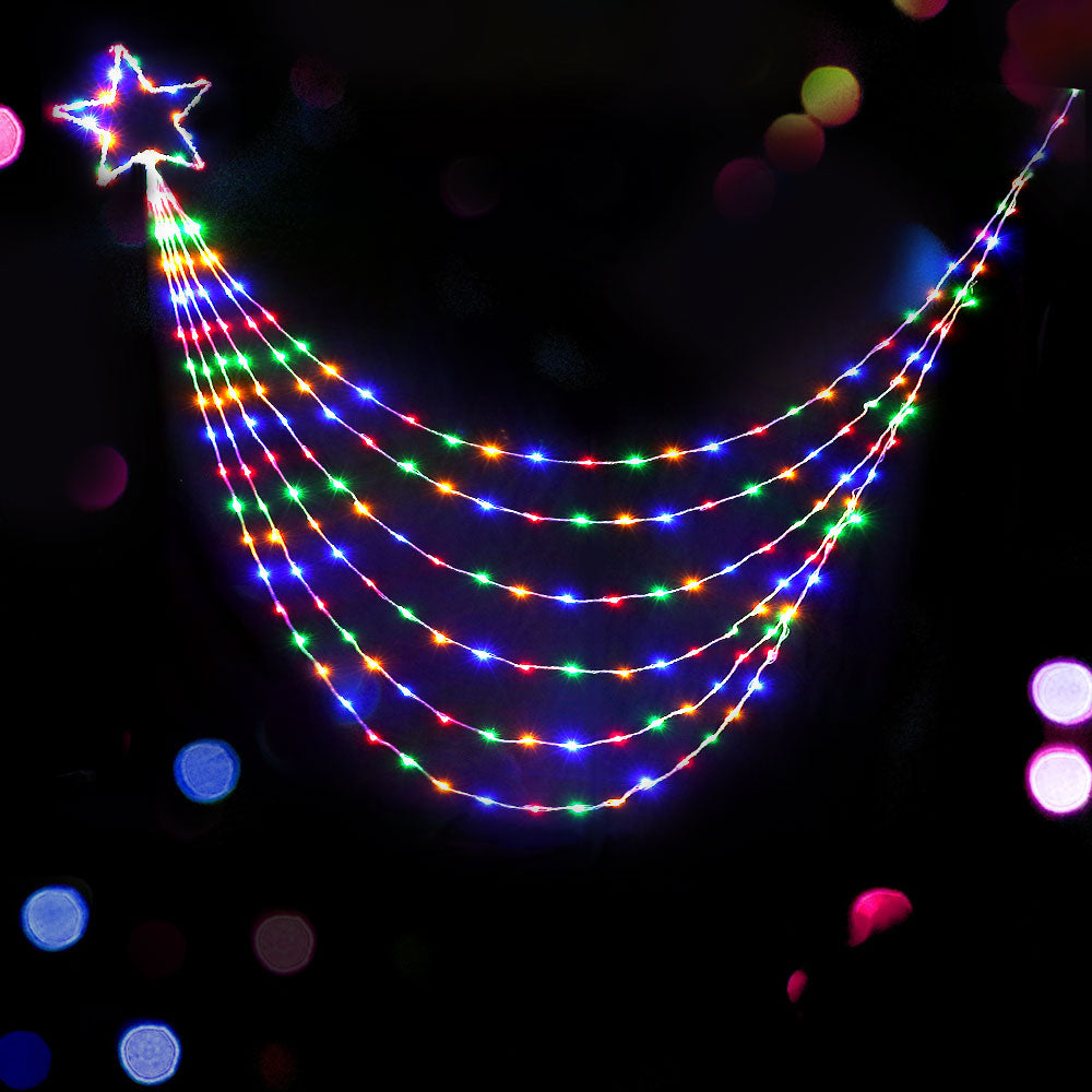 200 LED 3M Christmas Lights Solar String Fairy Light Jingle Jollys - ShopFrenzy