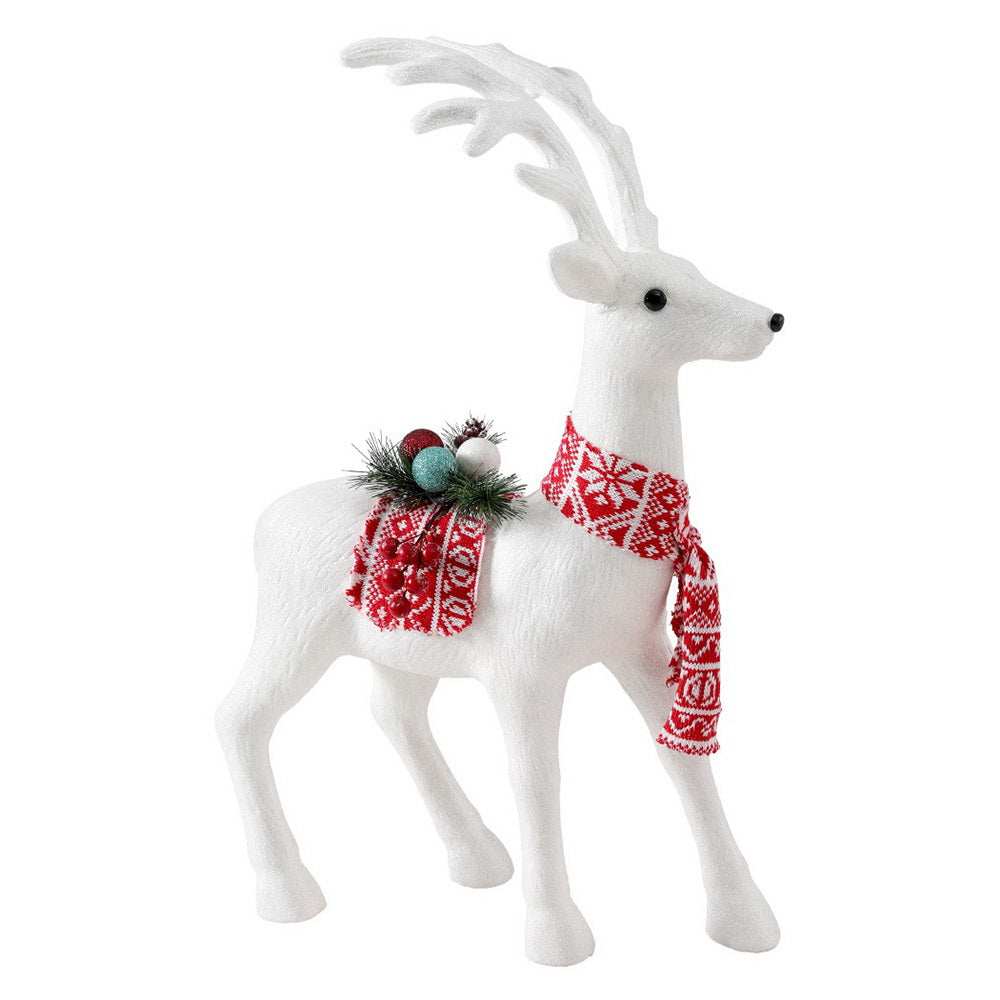 Jingle Jollys Christmas Reindeer 60cm Glitter Deer Ornaments Party Decorations - ShopFrenzy