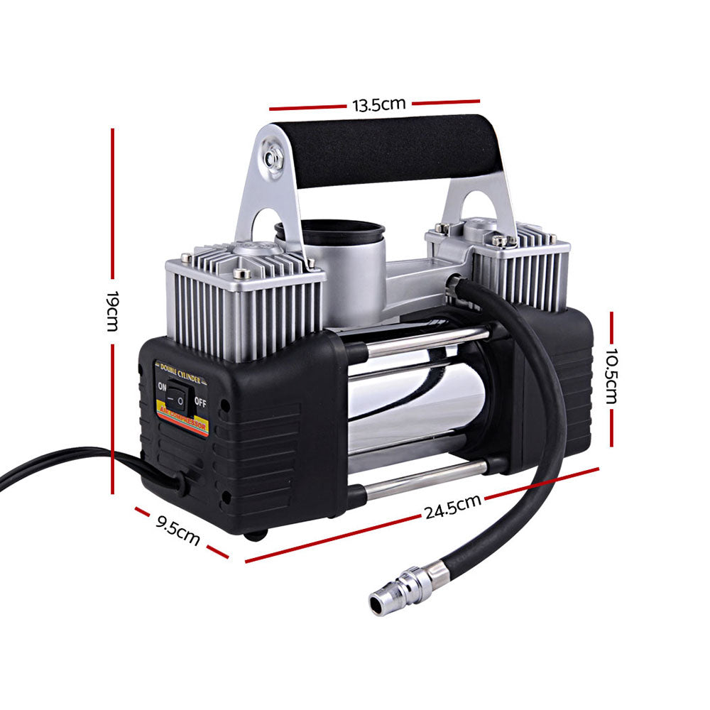 Giantz Air Compressor 12V 4x4 Tyre 85L/min Deflator Inflator Car Truck Portable - ShopFrenzy