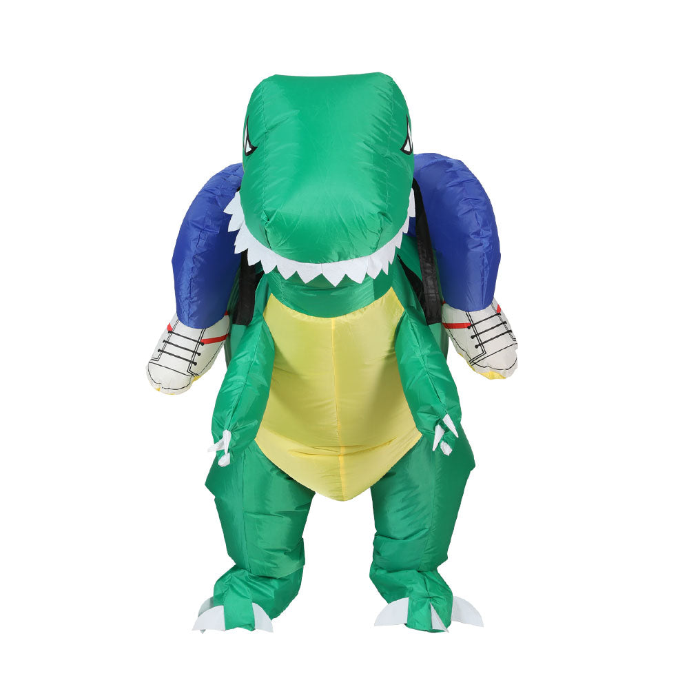 Inflatable Dinosaur Costume Adult Suit Blow Up Party Fancy Dress Halloween Cosplay - ShopFrenzy