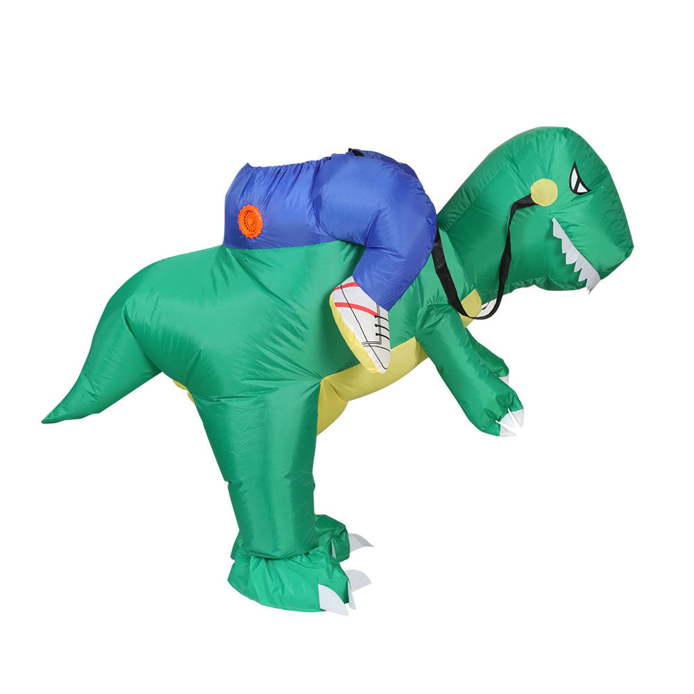 Inflatable Dinosaur Costume Adult Suit Blow Up Party Fancy Dress Halloween Cosplay - ShopFrenzy