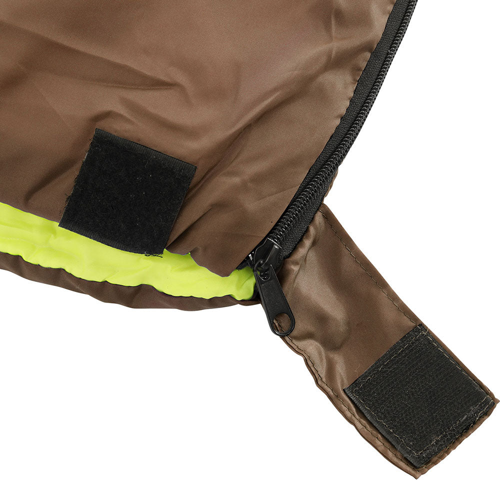 Weisshorn Sleeping Bag Double Bags Thermal Camping Hiking Tent Brown -5°C - ShopFrenzy