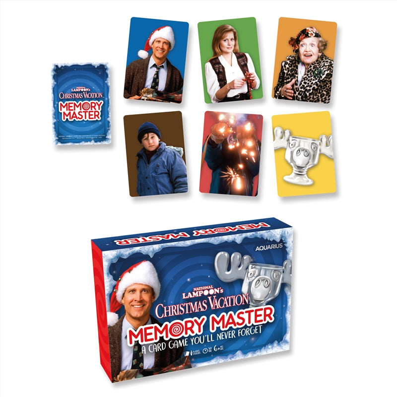 Memory Master Card Game - Christmas Vacation Edition - ShopFrenzy