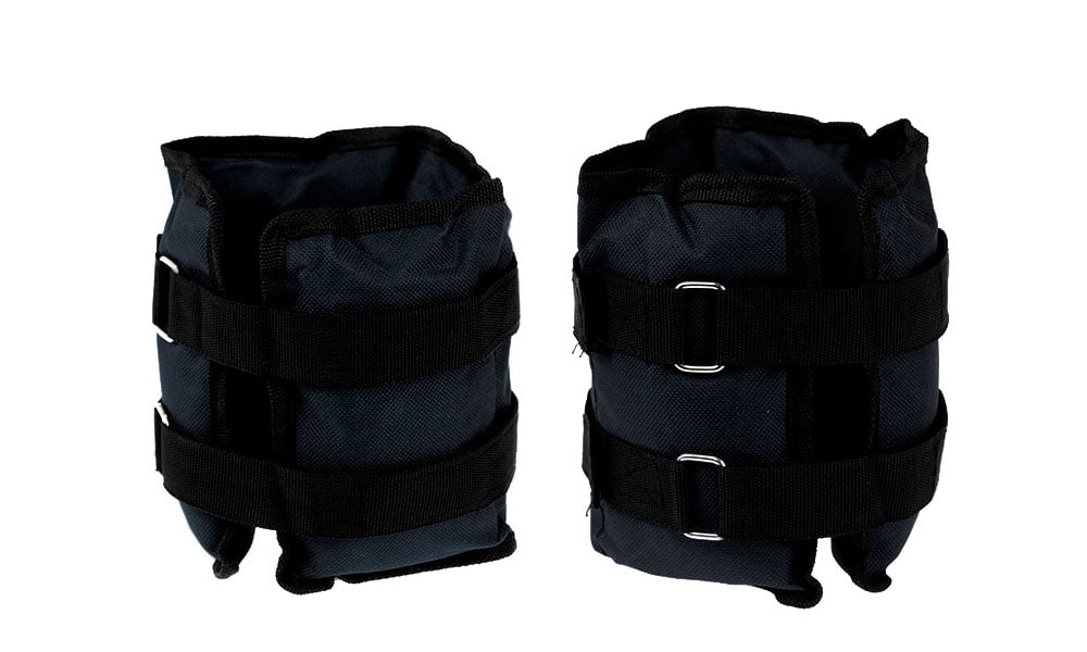 Powertrain Sports Pair 2kg Ankle Weights Home Gym Equipment Wrist Fitness Yoga Training Weights - ShopFrenzy
