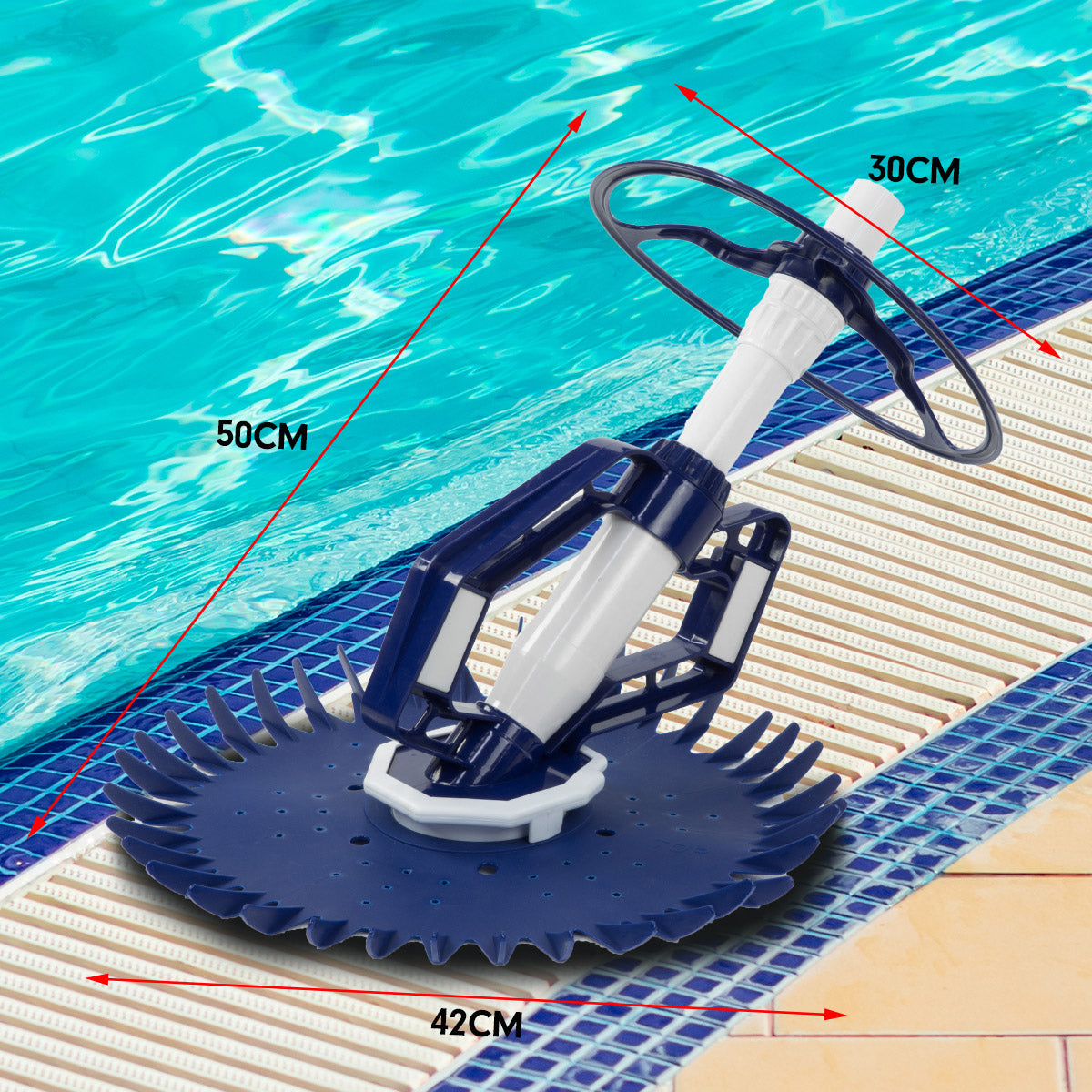 HydroActive Automatic Swimming Pool Vacuum Cleaner Leaf Eater Diaphragm - ShopFrenzy