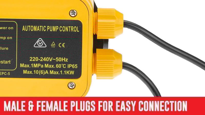 HydroActive Adjustable Pressure Switch Electric Electronic Automatic Water Pump Controller - ShopFrenzy