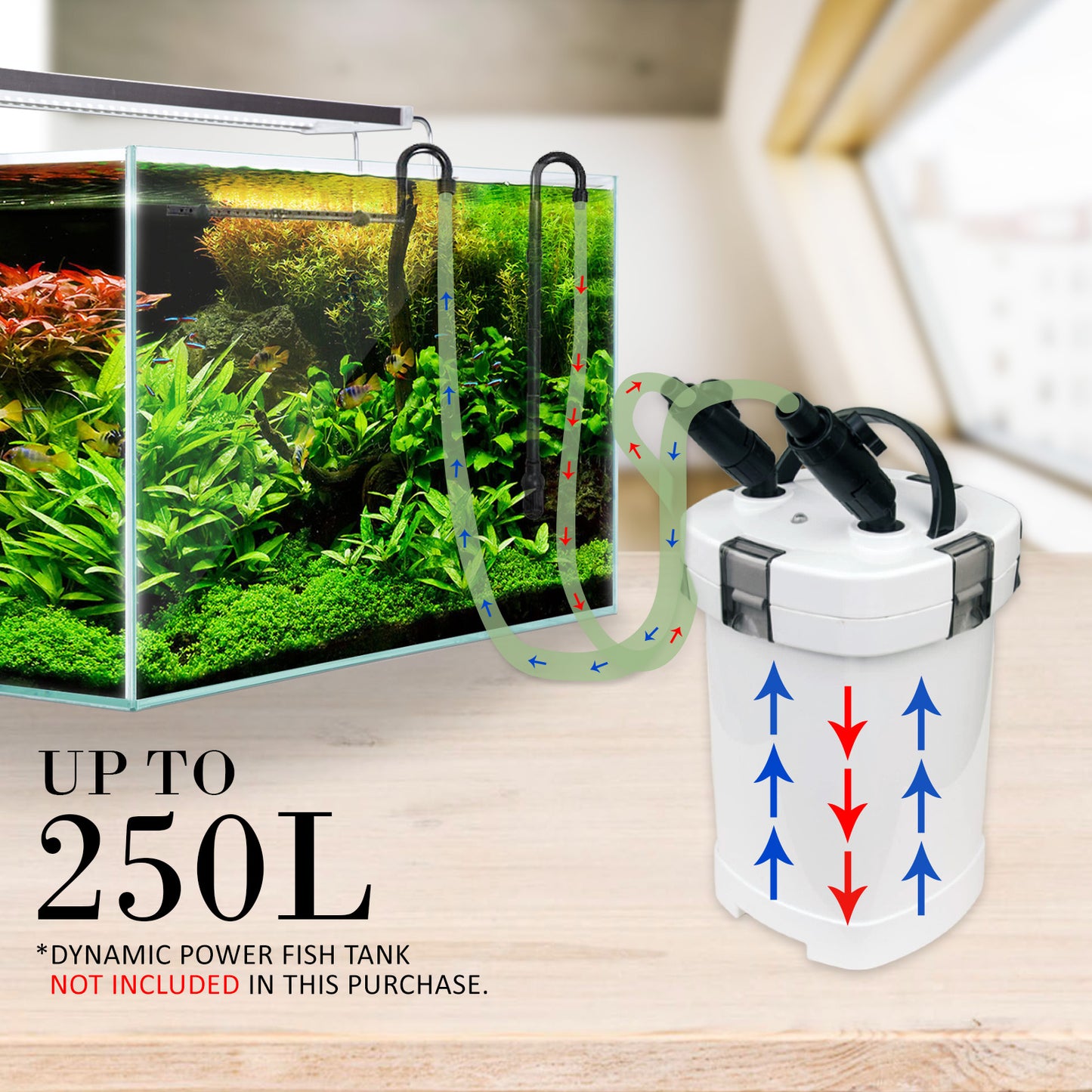 Aquarium External Canister Filter 1000L/H - ShopFrenzy