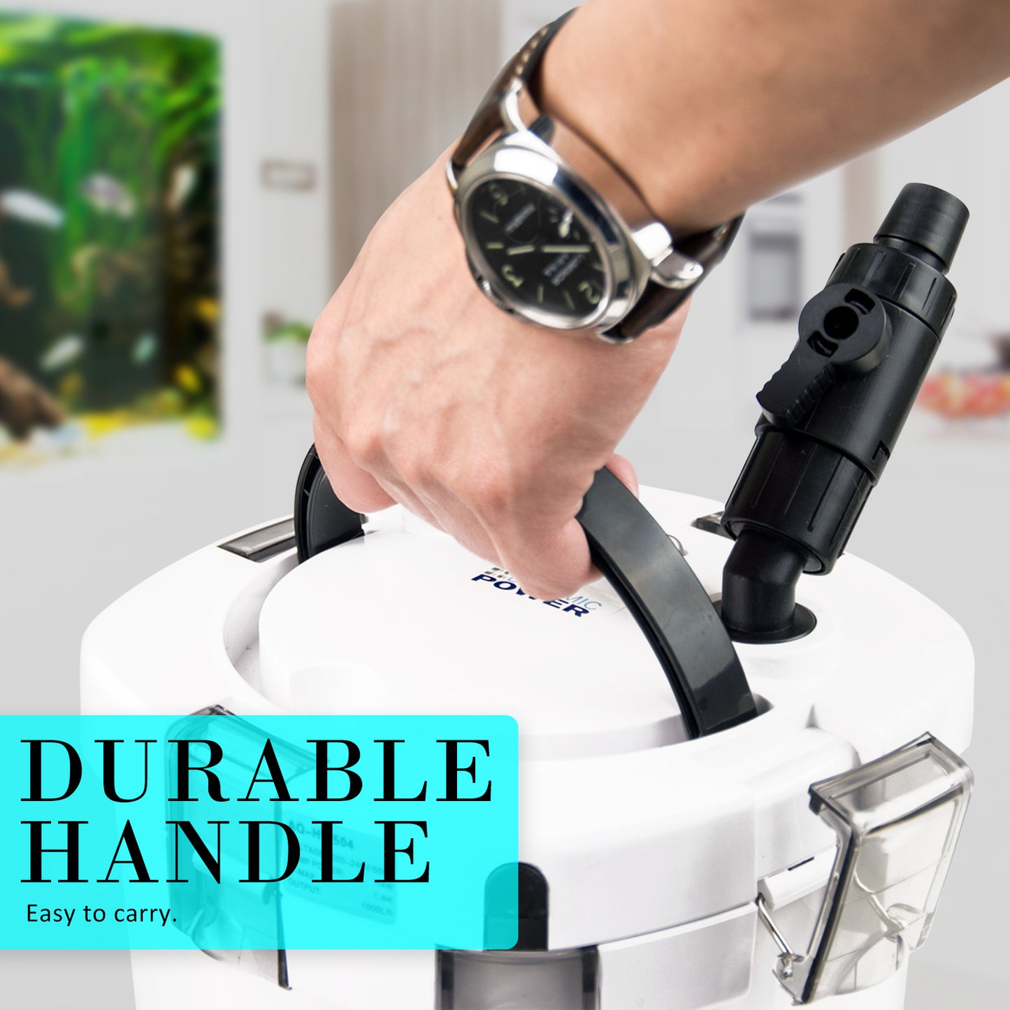 Aquarium External Canister Filter 1000L/H - ShopFrenzy