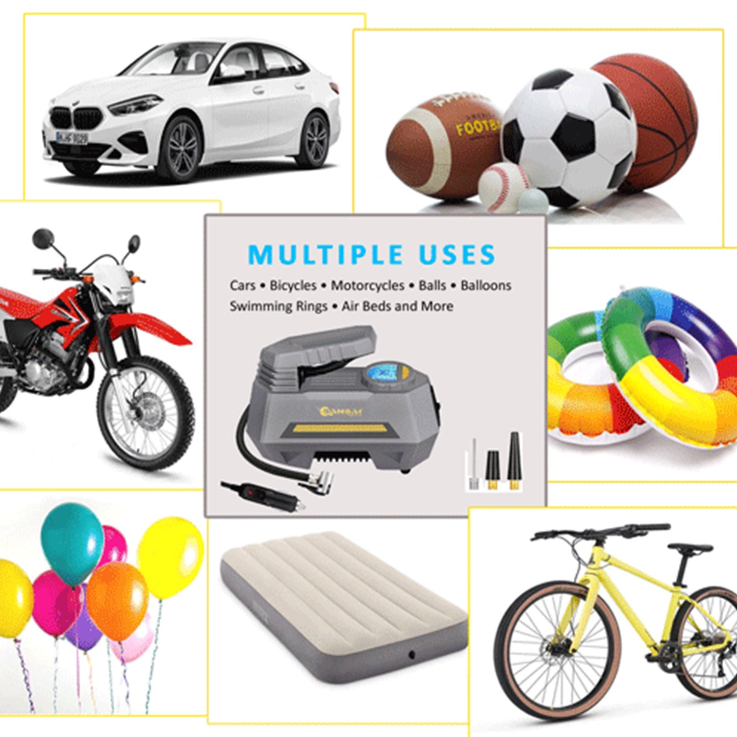 Sansai Portable Air Pump - ShopFrenzy