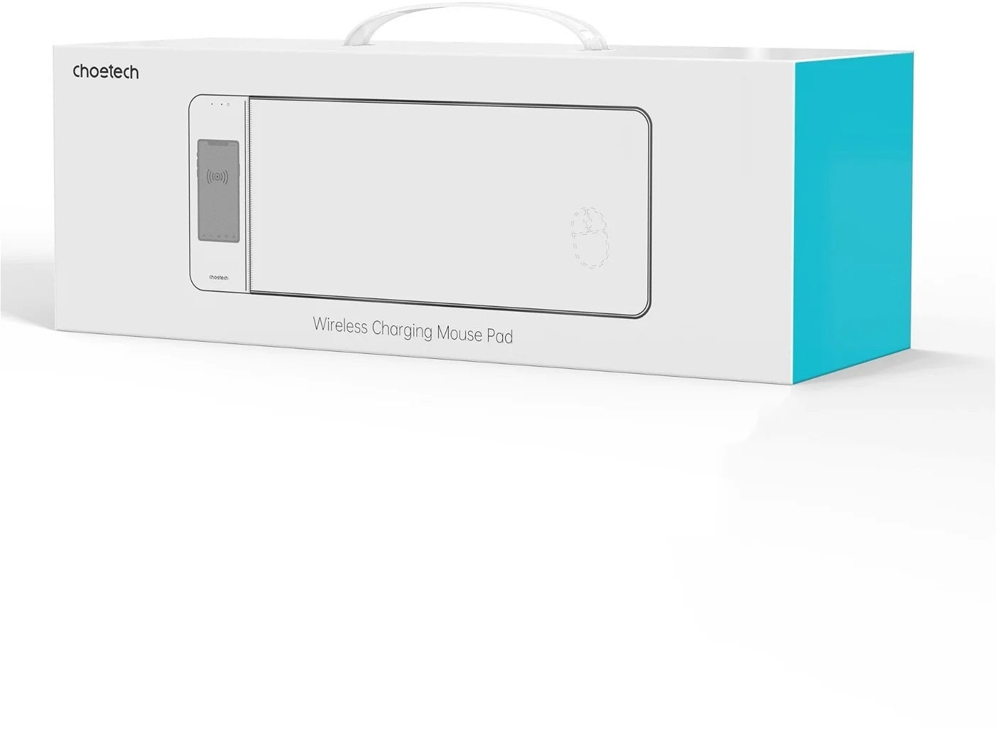 CHOETECH T543-F RGB Illuminated 15W Wireless Charging Mouse Pad - ShopFrenzy