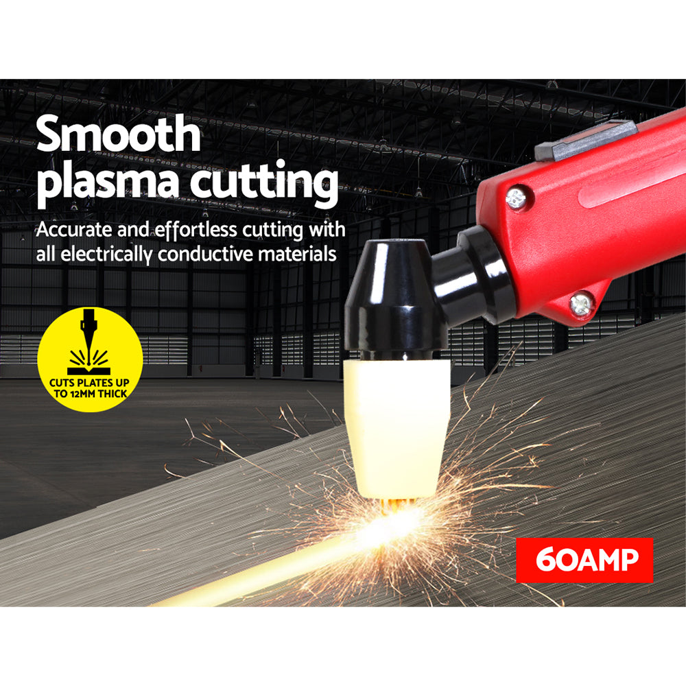Giantz 60 Amp Inverter Welder Cutter Gas DC iGBT Welding Machine Portable - ShopFrenzy