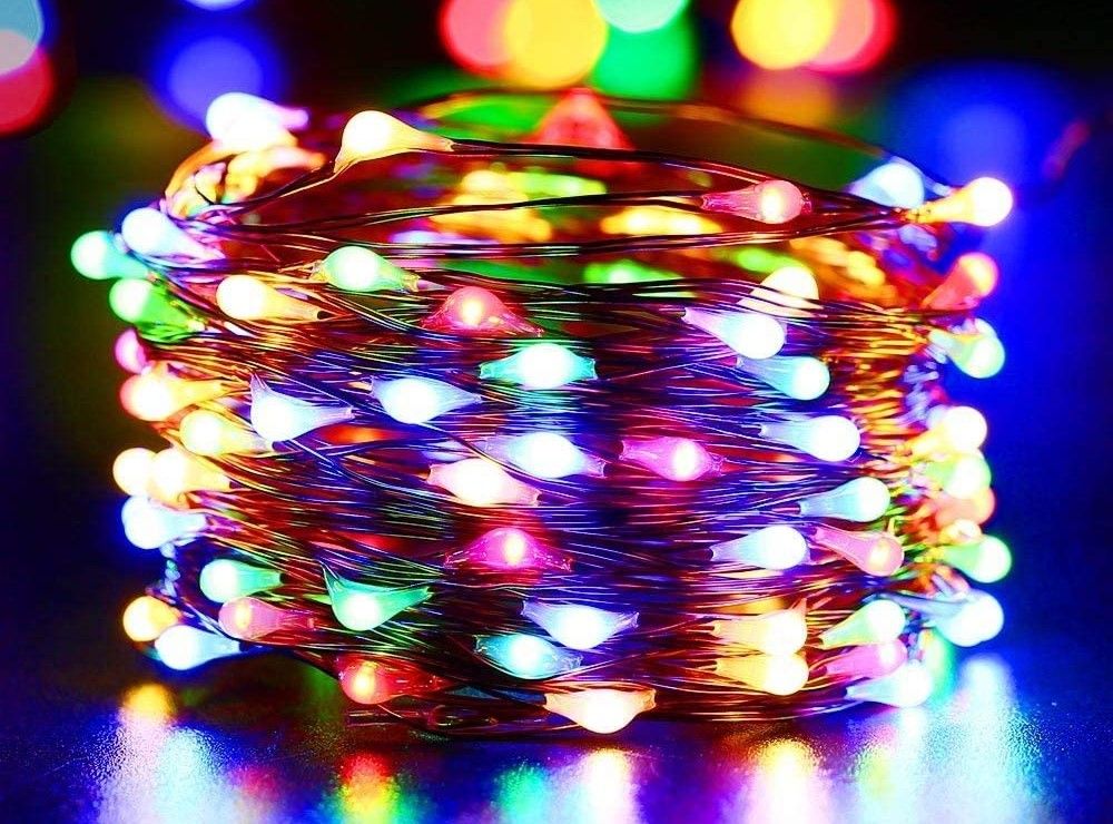 20m 200 LED Solar Powered Outdoor Lights with 8 Lighting Modes and Waterproof for Home,Garden and Decoration ShopFrenzy