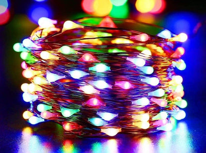 20m 200 LED Solar Powered Outdoor Lights with 8 Lighting Modes and Waterproof for Home,Garden and Decoration ShopFrenzy