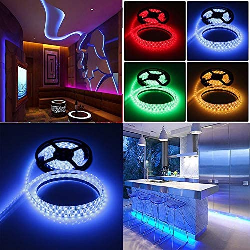 5050 RGB LED Strip Lights Waterproof SMD 300 IP65 5m 12V 44key IR Controller ShopFrenzy