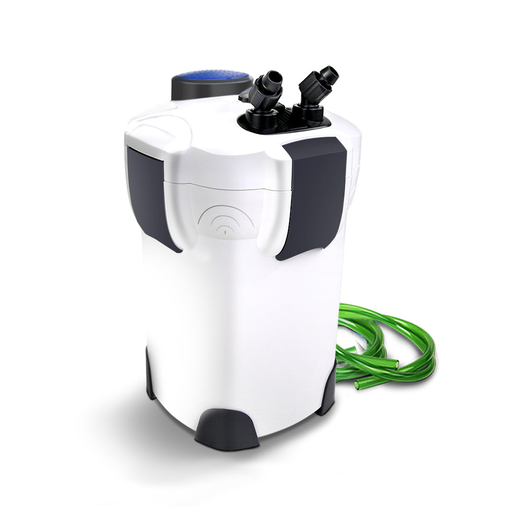 Aquarium External Canister Filter Aqua Fish Tank UV Light with Media Kit 1850L/H ShopFrenzy