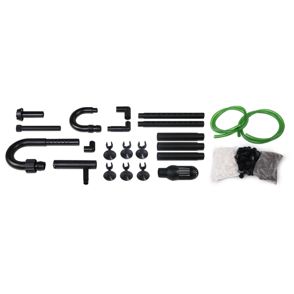 Aquarium External Canister Filter Aqua Fish Tank UV Light with Media Kit 1850L/H ShopFrenzy