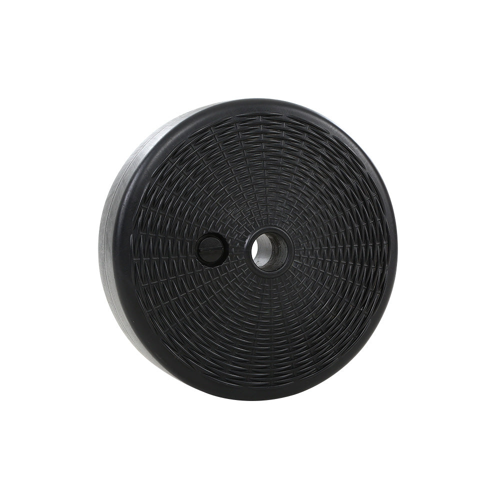 Instahut 51cm Outdoor Umbrella Base Round Stand Pod - ShopFrenzy