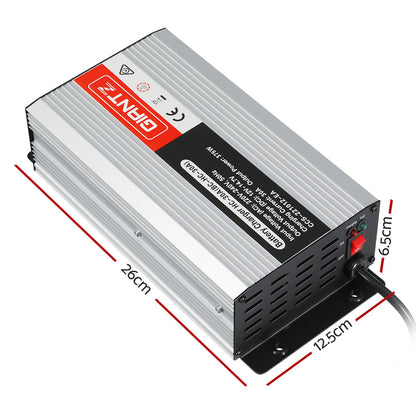 Giantz 12V 30A Car Battery Charger 30Amp ATV 4WD Boat Caravan - ShopFrenzy