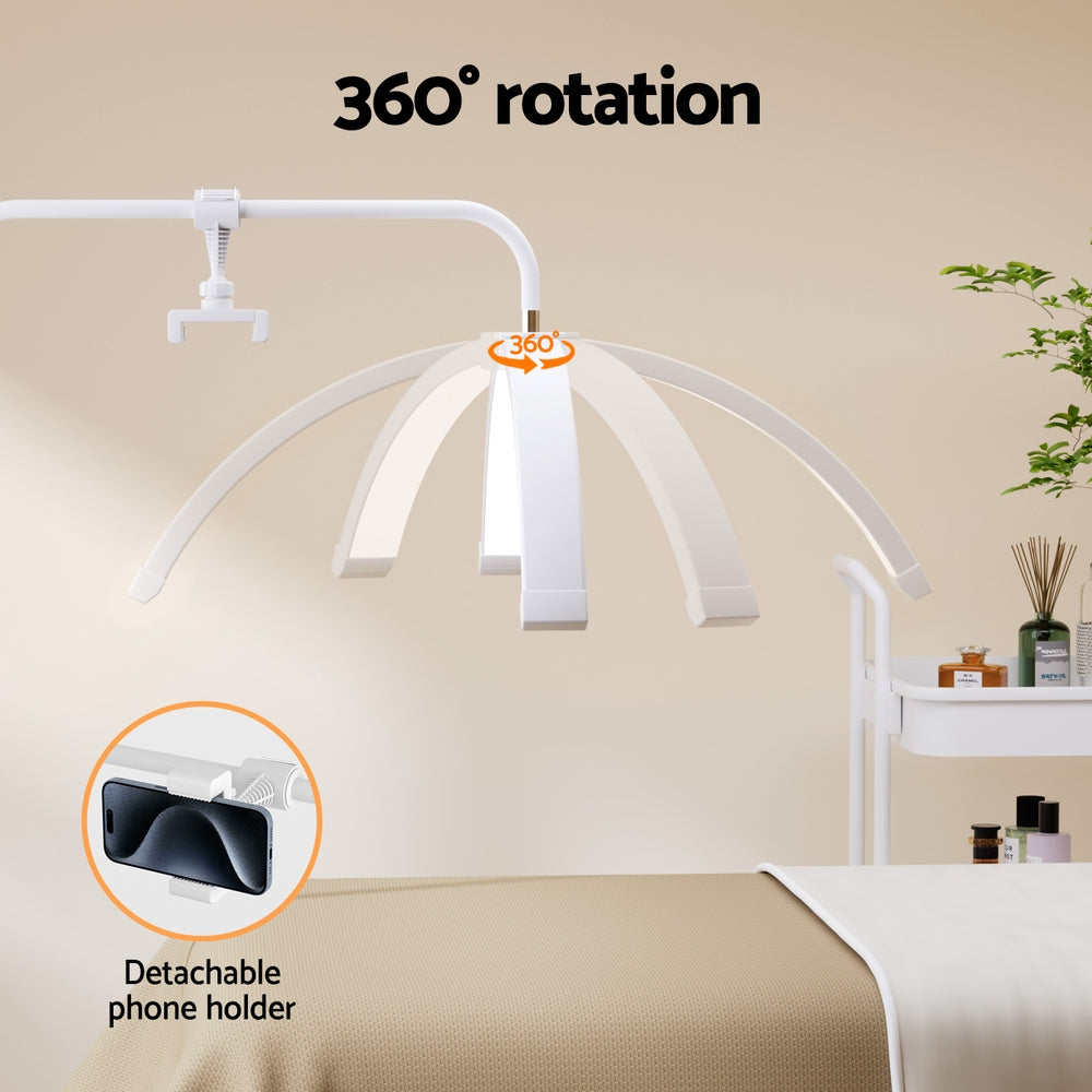 Embellir LED Beauty Light Half Moon Lamp Makeup Tattoo Eyelash Extensions Salon - ShopFrenzy