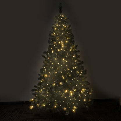 Best Value Christabelle 1.2m Pre Lit LED Christmas Tree Decor with Pine Cones Xmas Decorations ShopFrenzy