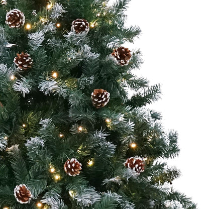 Best Value Christabelle 1.2m Pre Lit LED Christmas Tree Decor with Pine Cones Xmas Decorations ShopFrenzy
