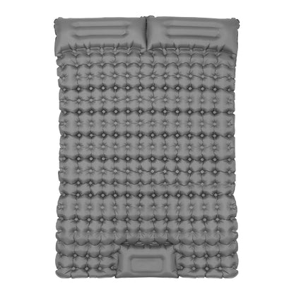 Weisshorn Self Inflating Mattress Camping Sleeping Mat Air Bed Double Pillow Bag - ShopFrenzy
