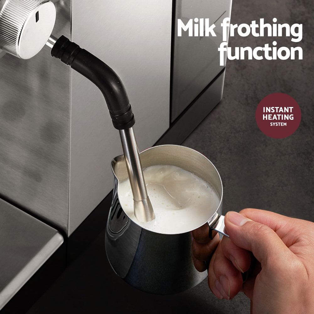 Devanti 20 Bar Coffee Machine Espresso Cafe Maker - ShopFrenzy