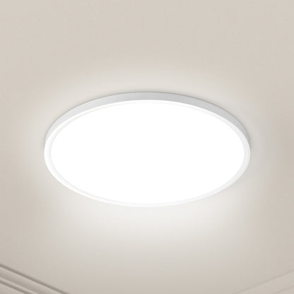 Leier Ceiling Light LED Round 42W Ultra-THIN 5CM Oyster Lamp Modern Cool/Warm - ShopFrenzy