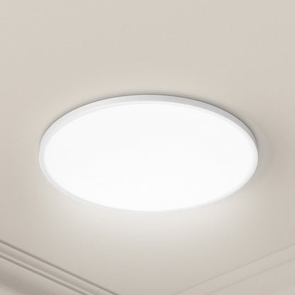 Leier Ceiling Light LED Round 46W Ultra-THIN 5CM Oyster Lamp Modern Cool/Warm - ShopFrenzy