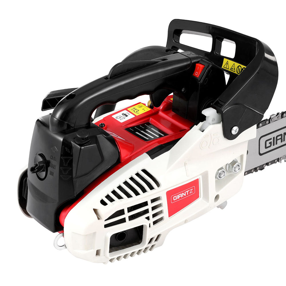 Giantz 25cc Petrol Chainsaw 10" Bar E-Start Tree Pruning Chain Saw - ShopFrenzy