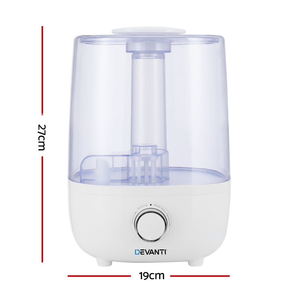 Devanti Aroma Diffuser Aromatherapy Humidifier 4L - ShopFrenzy