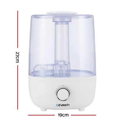 Devanti Aroma Diffuser Aromatherapy Humidifier 4L - ShopFrenzy