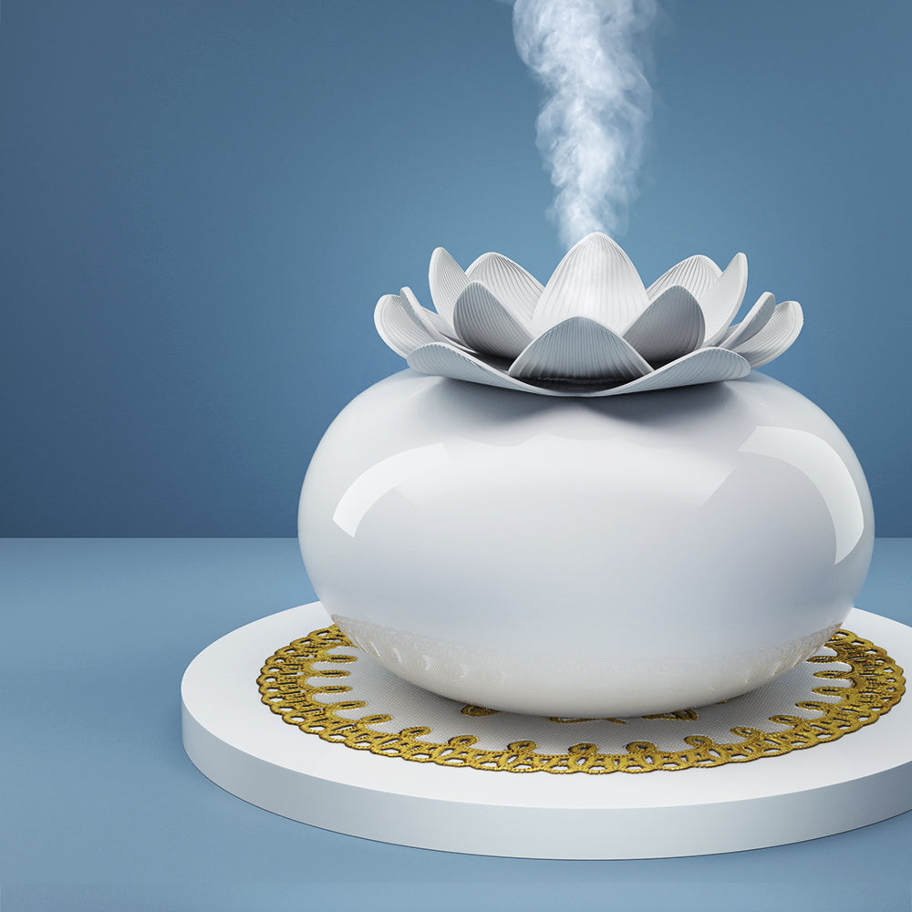 Devanti Aroma Diffuser Aromatherapy Lotus 200ml - ShopFrenzy