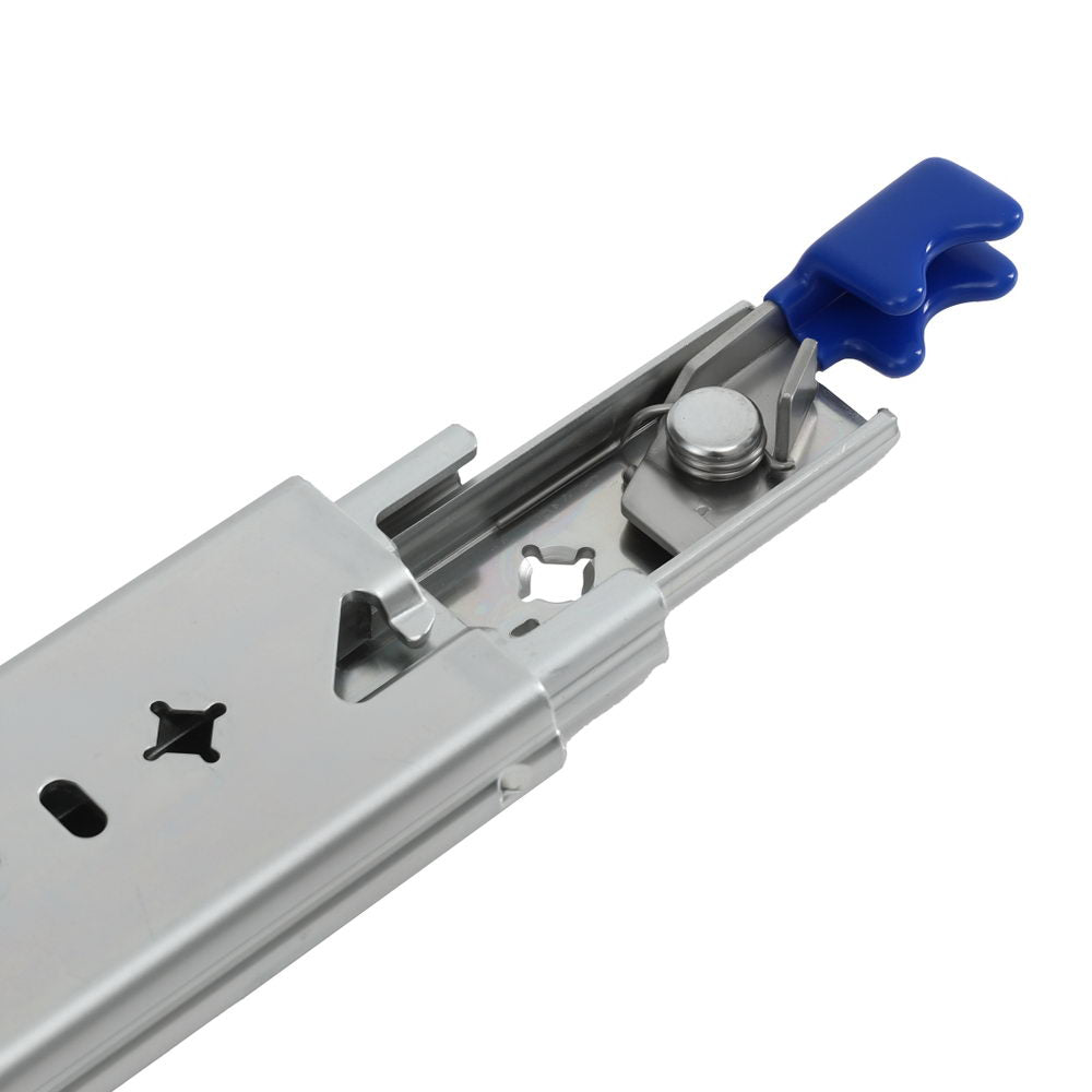 Giantz 2x Drawer Slides Heavy Duty Full Extension Locking 500-1000mm Length