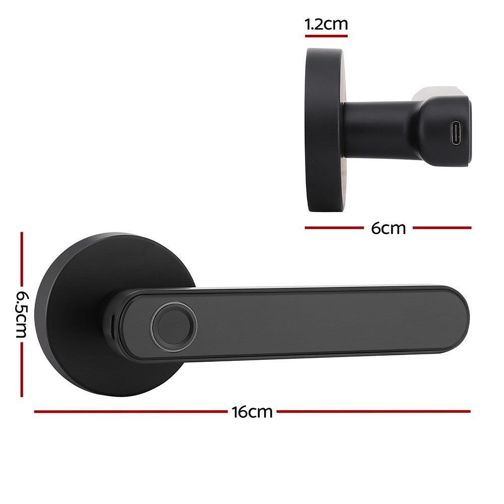 UL-tech Fingerprint Door Lock Smart Electronic Handle - ShopFrenzy