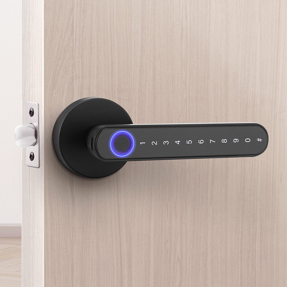 UL-tech Fingerprint Door Lock Smart Electronic Handle - ShopFrenzy