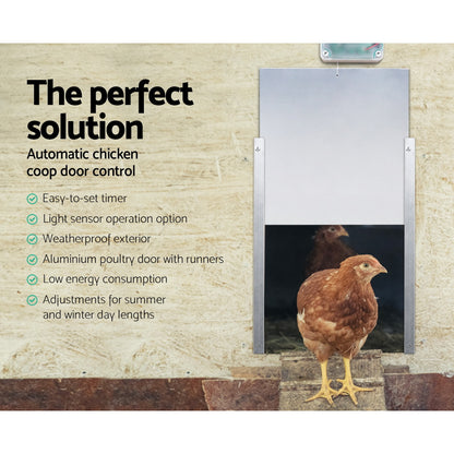 Giantz Automatic Chicken Coop Door Opener - ShopFrenzy