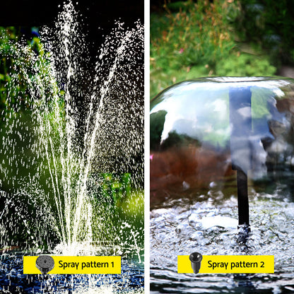 Gardeon Solar Submersible Water Pond Fountain Pump with Filter Box 4.6FT 470L/H - ShopFrenzy