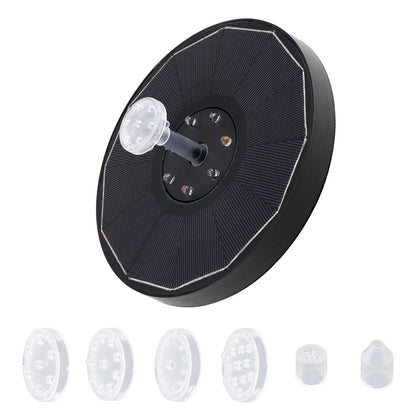 Gardeon Floating Solar Pond Water Fountain Pump Outdoor Fountains LED Light - ShopFrenzy