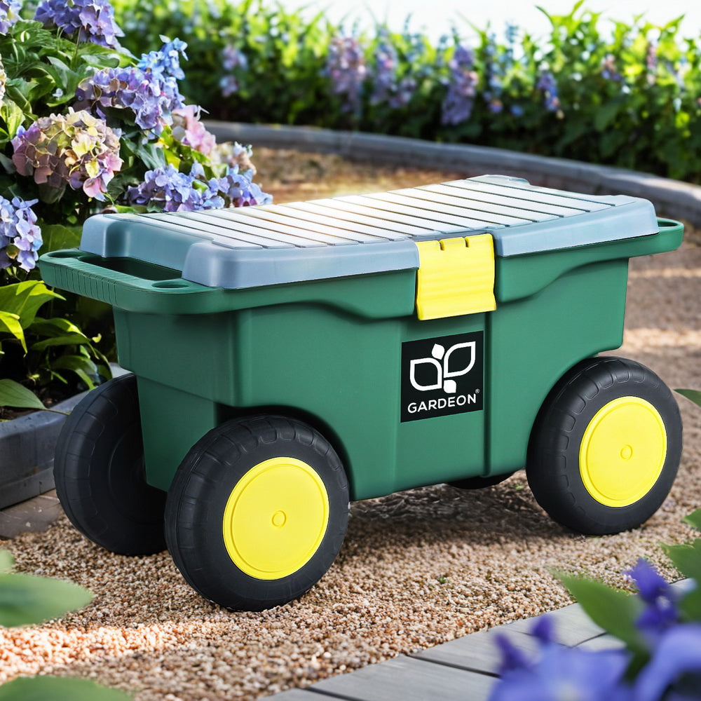 Gardeon Garen Tool Storage Cart 3-In-1 Green - ShopFrenzy
