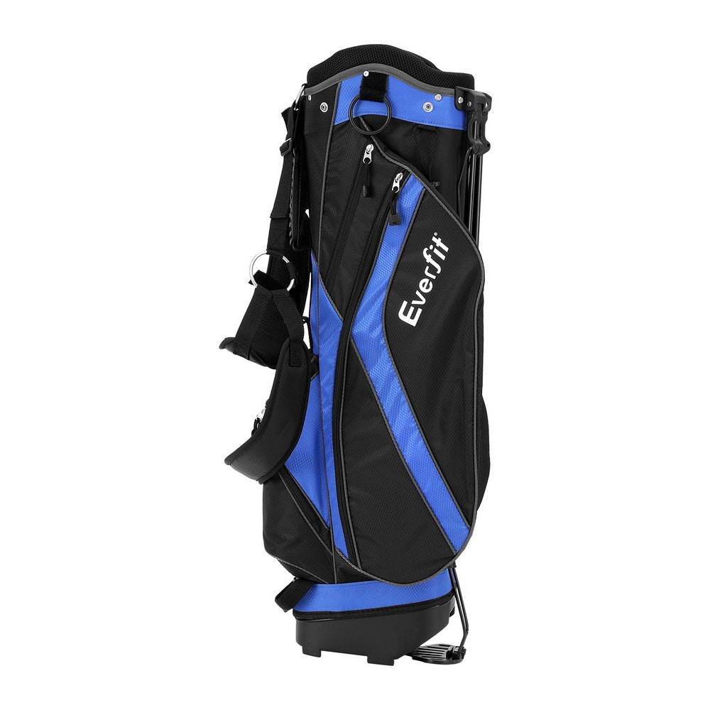 Everfit 6 Way Dividers Golf Bag Stand Insulated Carry Bag Zippered Rain Cover - ShopFrenzy