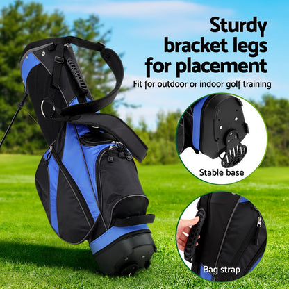 Everfit 6 Way Dividers Golf Bag Stand Insulated Carry Bag Zippered Rain Cover - ShopFrenzy