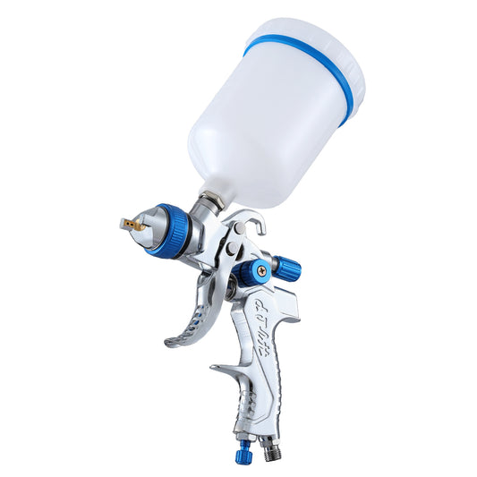 Giantz Spray Gun Paint Gun HVLP Gravity Feed 1.4mm 1.7mm 2.0mm Nozzles Included - ShopFrenzy