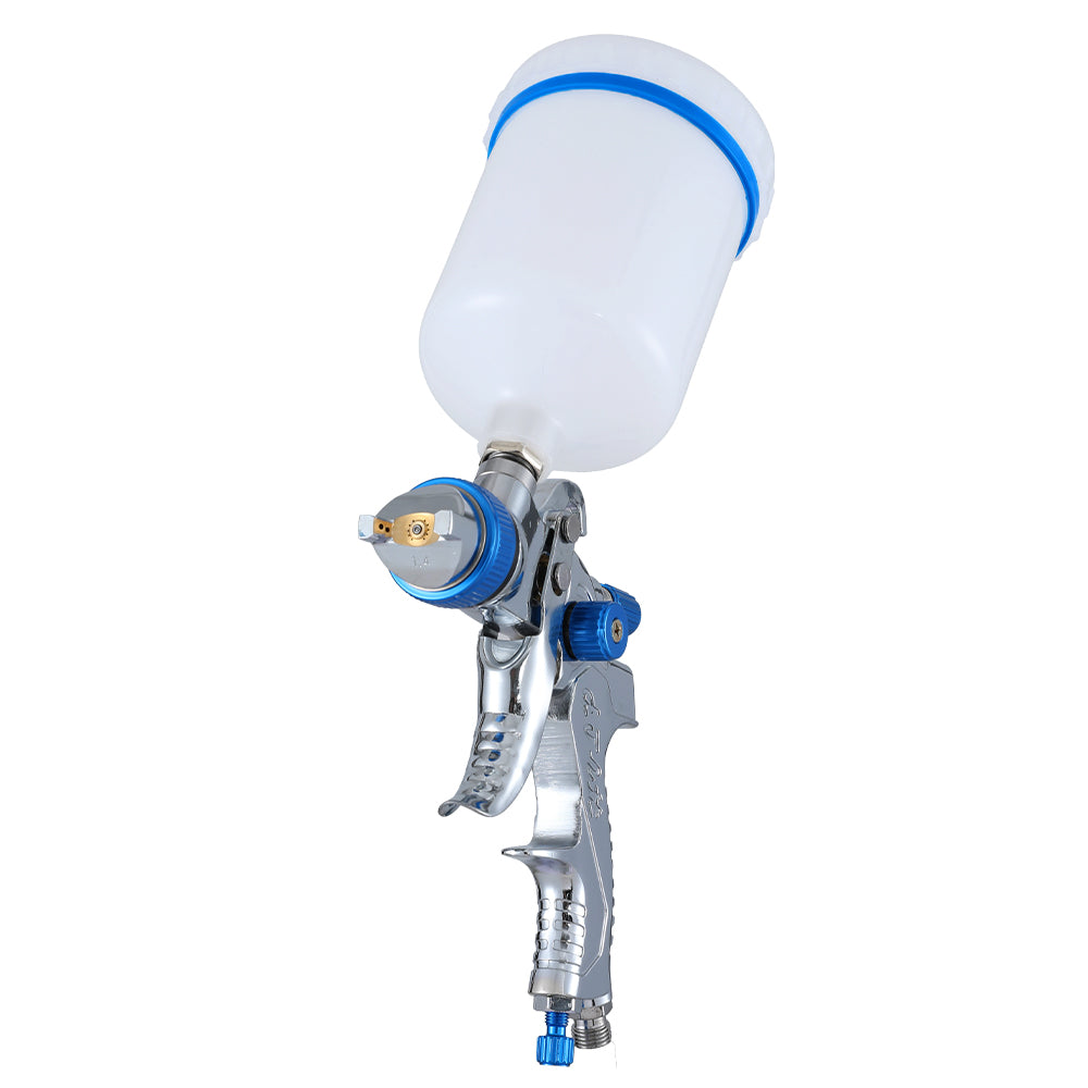 Giantz Spray Gun Paint Gun HVLP Gravity Feed 1.4mm 1.7mm 2.0mm Nozzles Included - ShopFrenzy