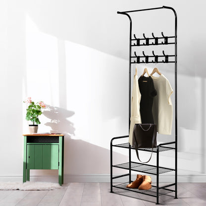 Artiss Clothes Rack Airer Coat Stand 179cm Hanger Rail Closet - ShopFrenzy