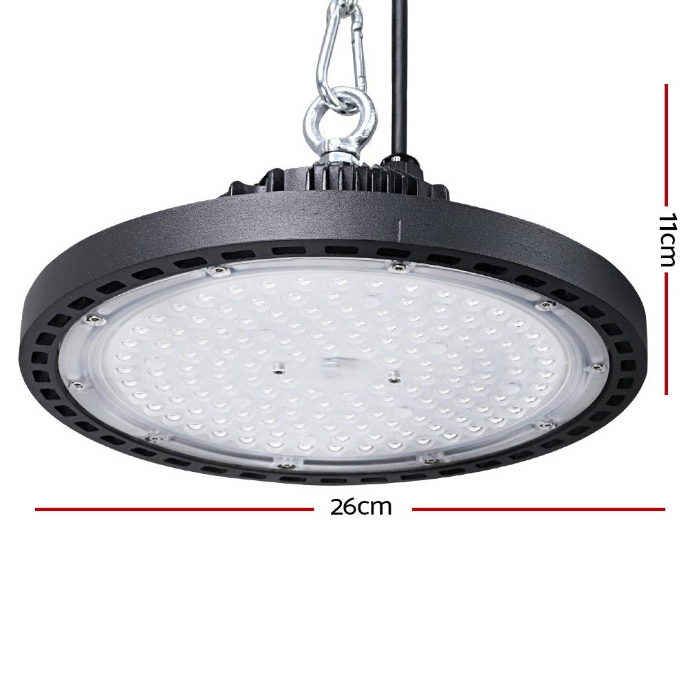 Leier LED High Bay Lights 100W UFO Industrial Workshop Warehouse Factory Lamp - ShopFrenzy