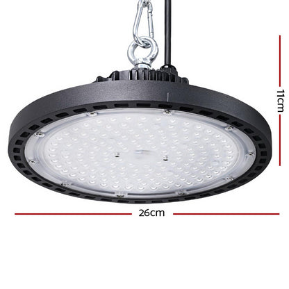 Leier LED High Bay Lights 100W UFO Industrial Workshop Warehouse Factory Lamp - ShopFrenzy