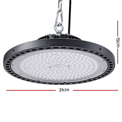 Leier LED High Bay Lights 150W UFO Industrial Workshop Warehouse Factory Lamp - ShopFrenzy